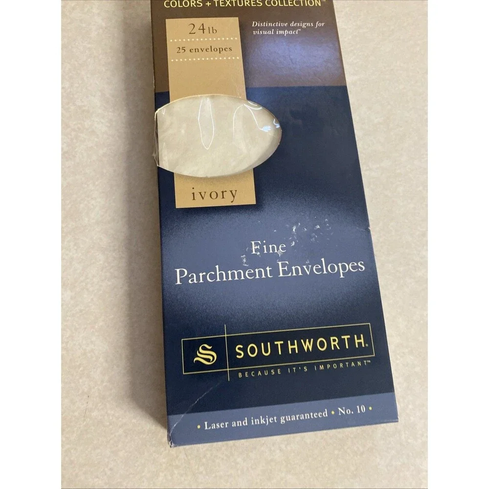 Fine Parchment Envelopes Southworth 25 New